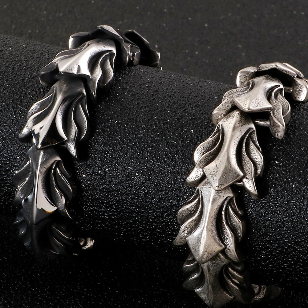 Nidhogg Dragon Steel Scales Bracelet
