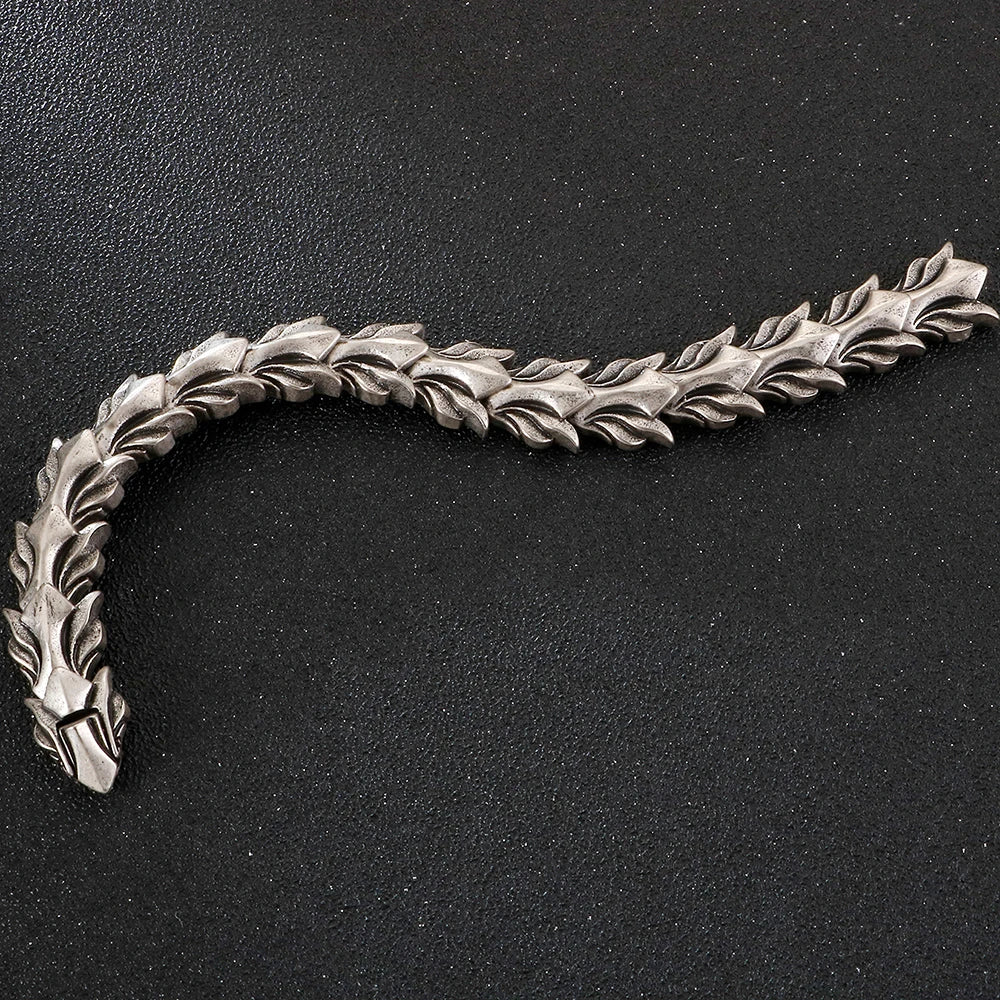 Nidhogg Dragon Steel Scales Bracelet