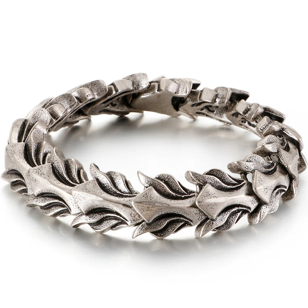 Nidhogg Dragon Steel Scales Bracelet