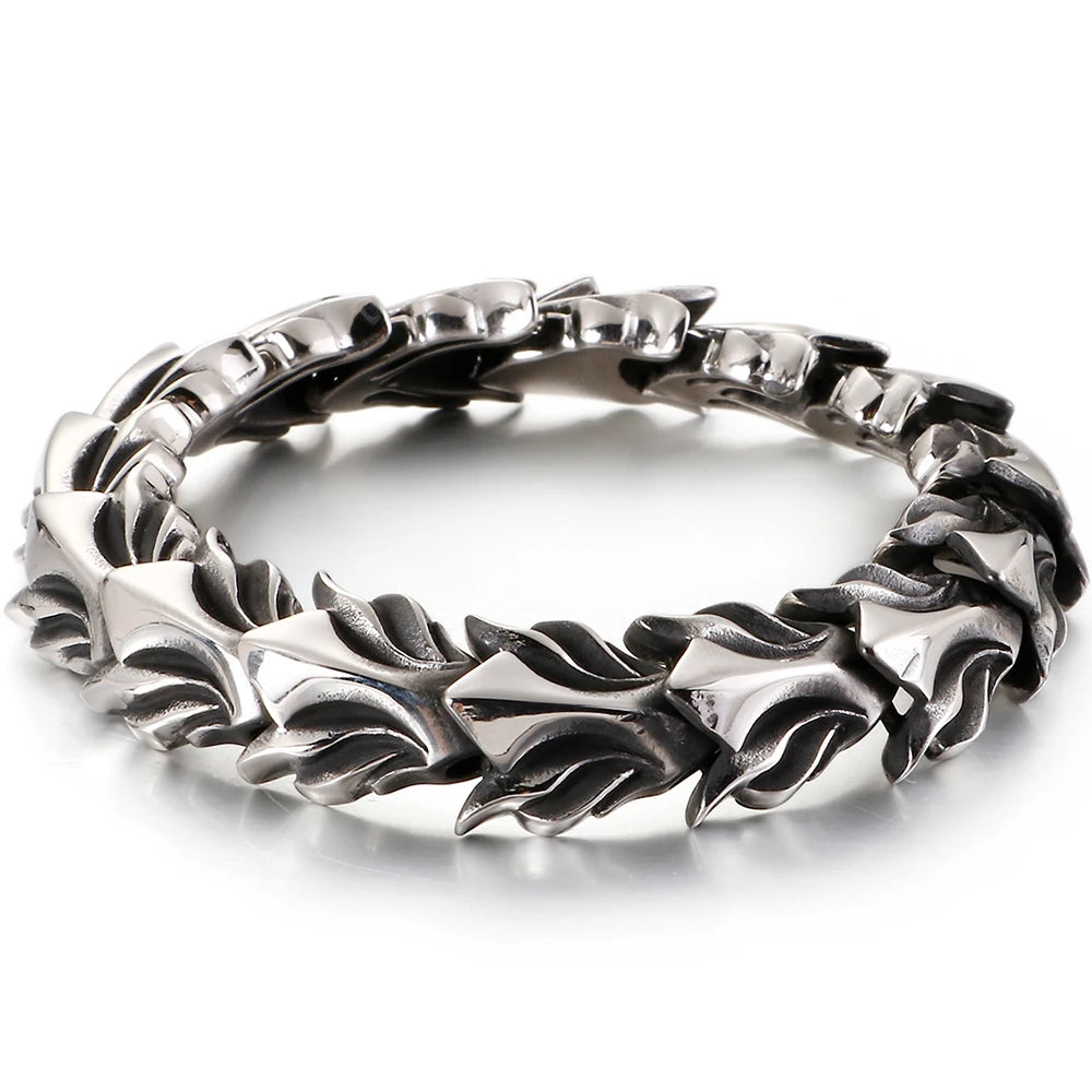 Nidhogg Dragon Steel Scales Bracelet