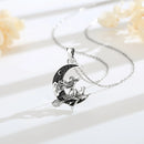Norse Witch Volva 925 Sterling Silver Necklace