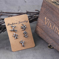 Old Runes - 316L stainless steel Viking Rune Stud Earring