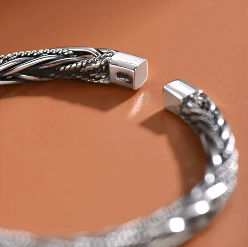 Ragnar Lothbrok 999 Fine Silver Bracelet