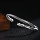 Raven Feather 990 Sterling Silver Arm Ring