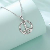 Runic Mjolnir Necklace in 925 Sterling Silver