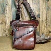 Viking Loot Leather Leg Bag