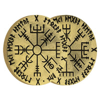 Valknut Viking Coins in Steel