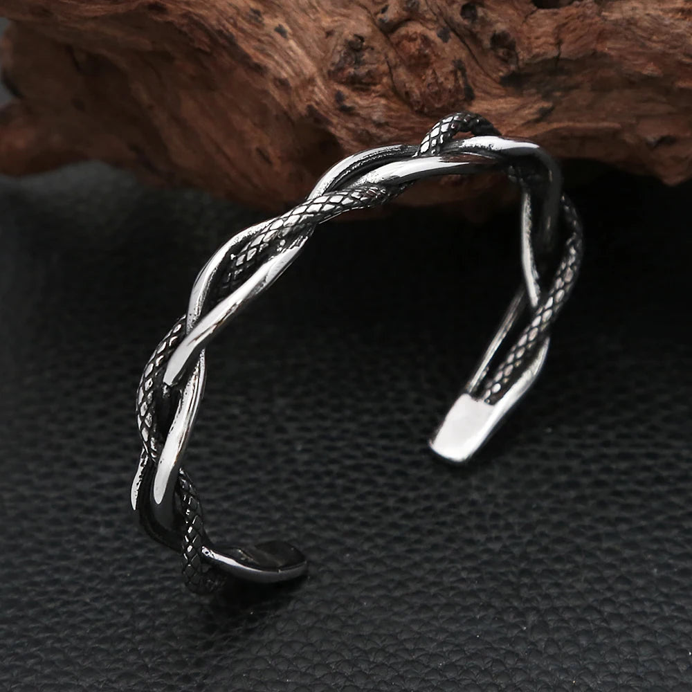 Bracelet Viking du Destin en Acier
