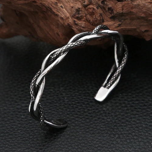 Viking Arm Ring of Fate in Steel