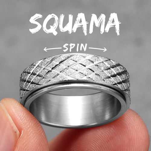 Unbreakable Dragonscales of Jormungandr Tungsten Carbide Ring