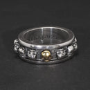 The Ring of Skulls 925 Sterling Silver