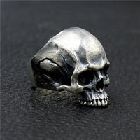Bound to Hel  925 Sterling Silver Skull Ring