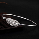 Feathers of Freyja’s Falcon 990 Silver Bracelet