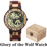 Viking Vintage Wooden Watch
