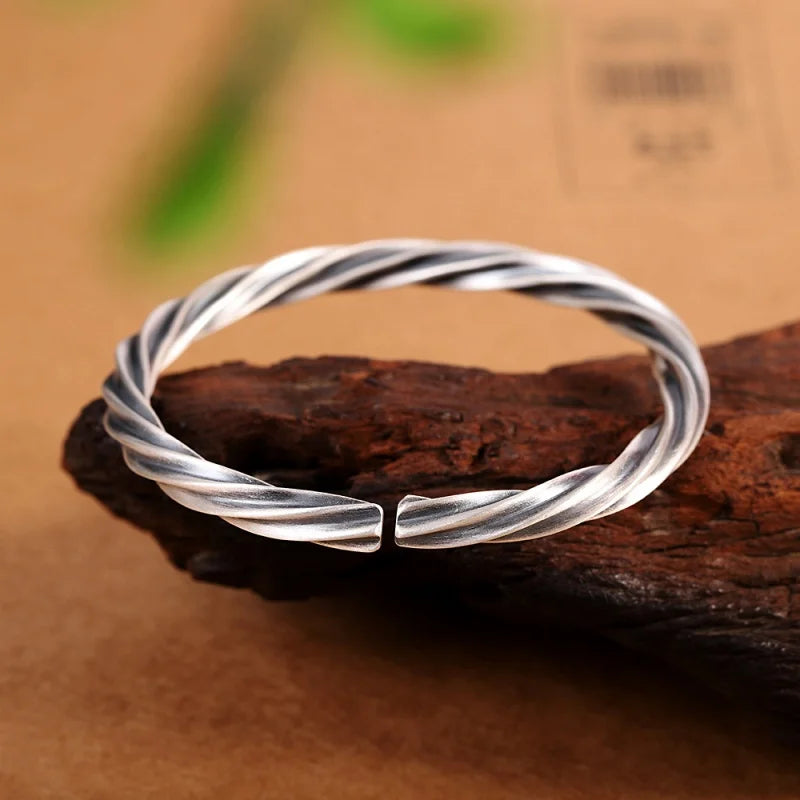 Viking Arm Ring of Loyalty in Solid 999 Sterling Silver