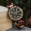 Viking Vintage Wooden Watch