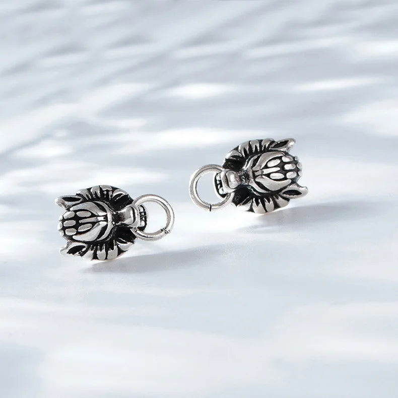 Fenrir Wolf Stainless Steel Earrings