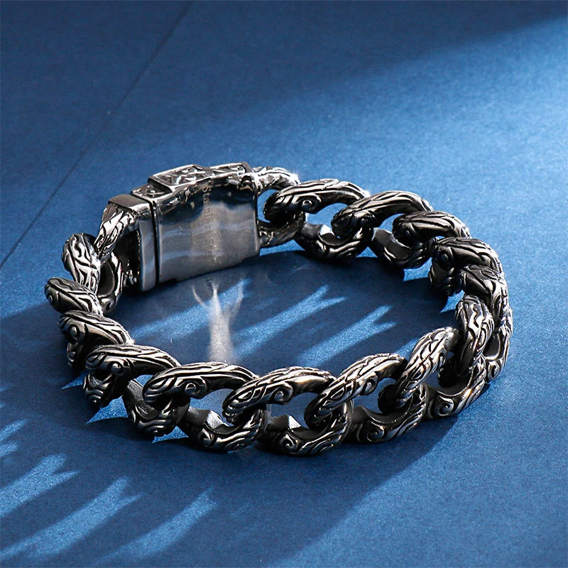 Chains of Wyrd Titanium Steel Bracelet