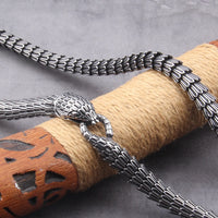 The Midgard Serpent Jormungandr Stainless Steel Necklace