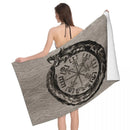 Viking Beach Towel in Microfiber