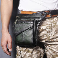 Viking Loot Leather Leg Bag