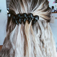Black Ravens Hair Clasp