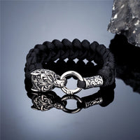 Odin Wolves Paracord Bracelet