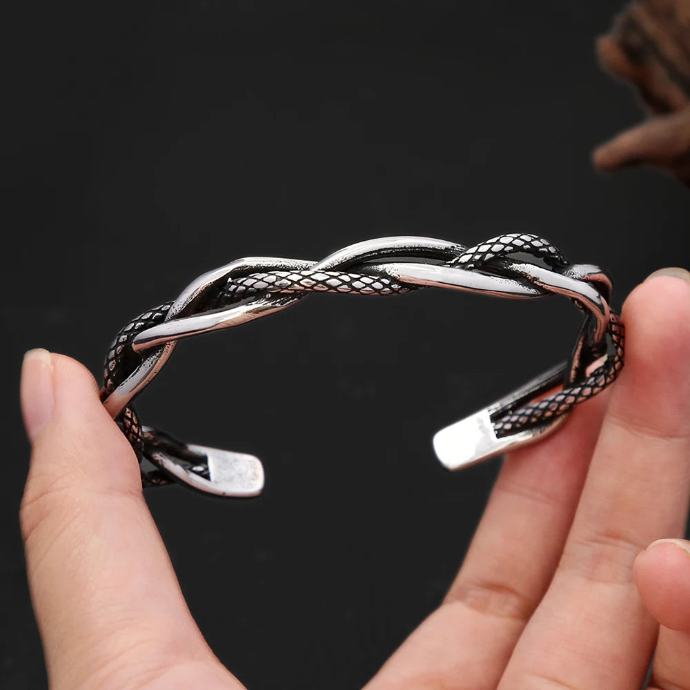 Viking Arm Ring of Fate in Steel