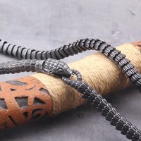 The Midgard Serpent Jormungandr Stainless Steel Necklace