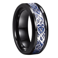 Jormungandr Tungsten Carbide Ring