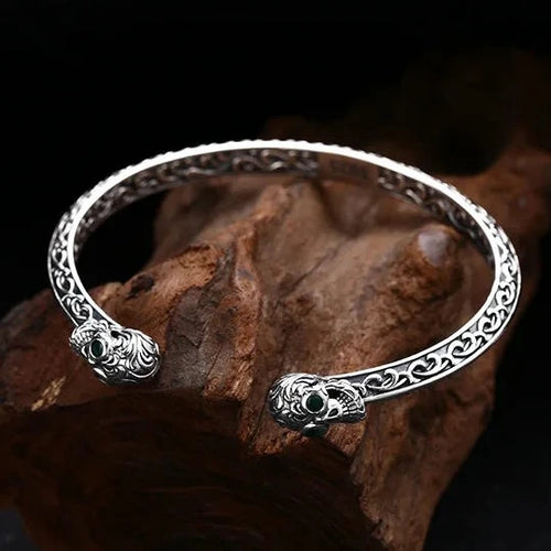 Hel The Goddess of Death Arm Ring in 925 Sterling Silver