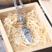 Odin's Spear Gungnir Steel Necklace