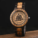 Viking Vintage Wooden Watch