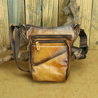 Viking Loot Leather Leg Bag