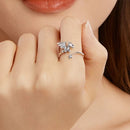 Dragon Fafnir Wing 925 Sterling Silver Adjustable Ring