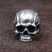 Bound to Hel  925 Sterling Silver Skull Ring