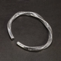 Raven Feather 925 Sterling Silver Arm Ring