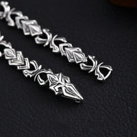 Gungnir The Spear of Odin 925 Sterling Silver Bracelet