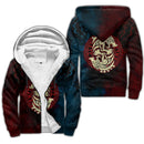 Fenrir Wolf Totem Fleece Hoodie