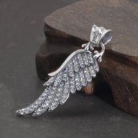 Valkyrie Wings 925 Sterling Silver Necklace Pendant