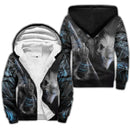 Fenrir Wolf Totem Fleece Hoodie