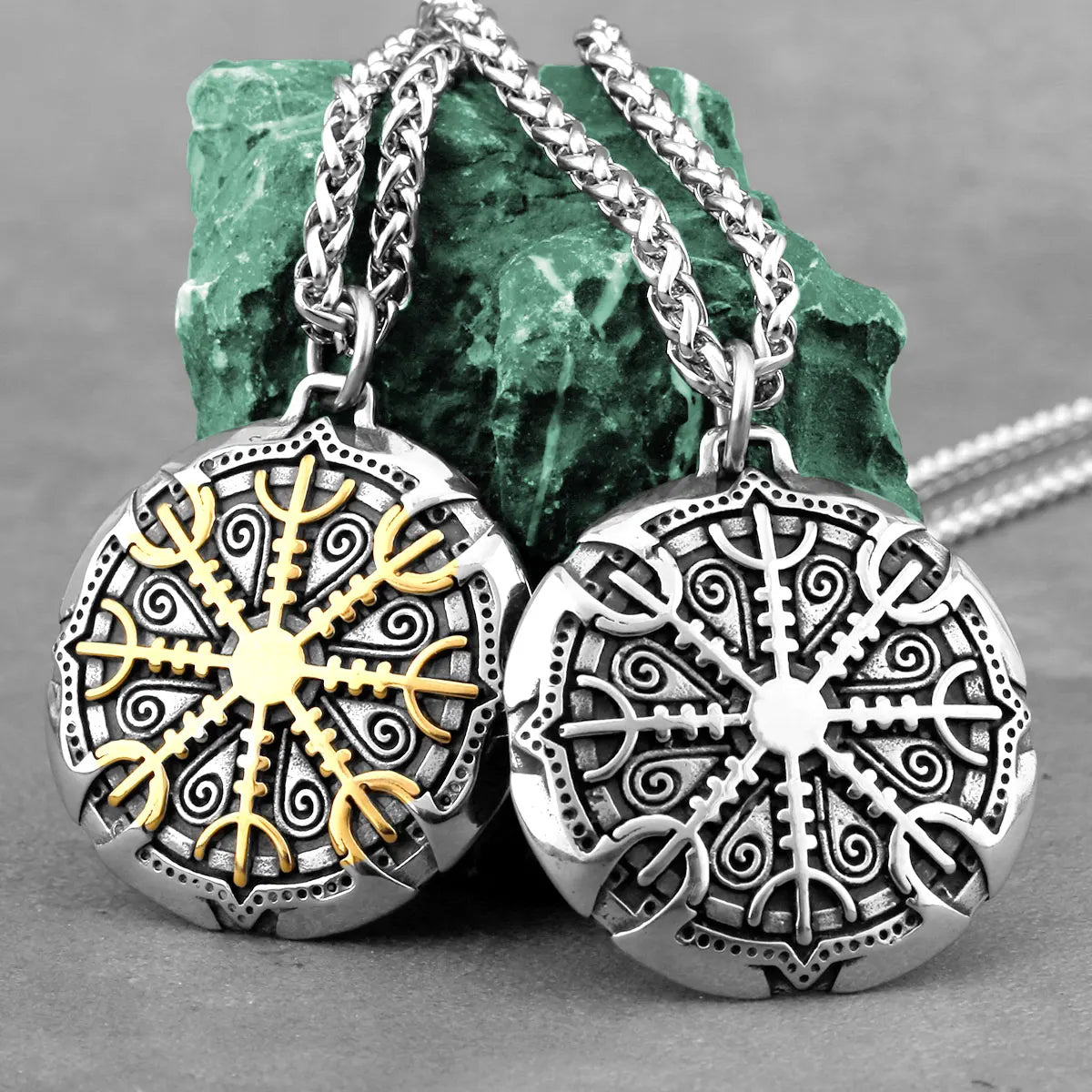 The Helm Of Awe Double Necklace
