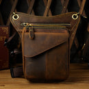 Viking Loot Leather Leg Bag