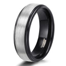 Waves of Njord Tungsten Carbide Ring