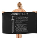 Viking Beach Towel in Microfiber