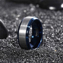 Waves of Njord Tungsten Carbide Ring