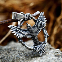 Ragnar Raven Necklace