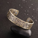 Yggdrasil, the Tree of Life with Norse Knots, Bracelet in 316L Stainless Steel