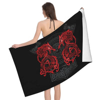 Viking Beach Towel in Microfiber