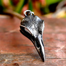 Odin's Raven Skull Stainless Steel Necklace